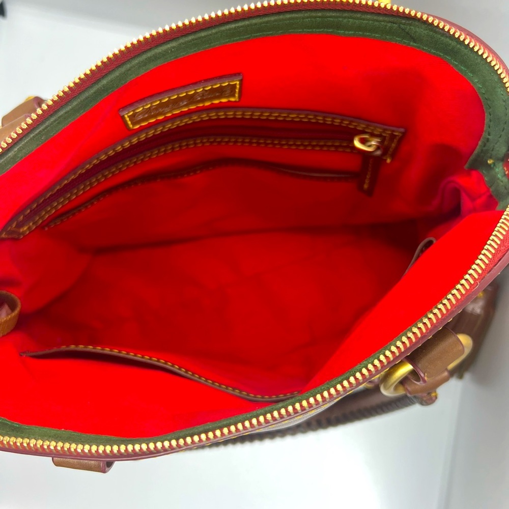 Dooney & Burke Florentine Domed Buckle Satchel
